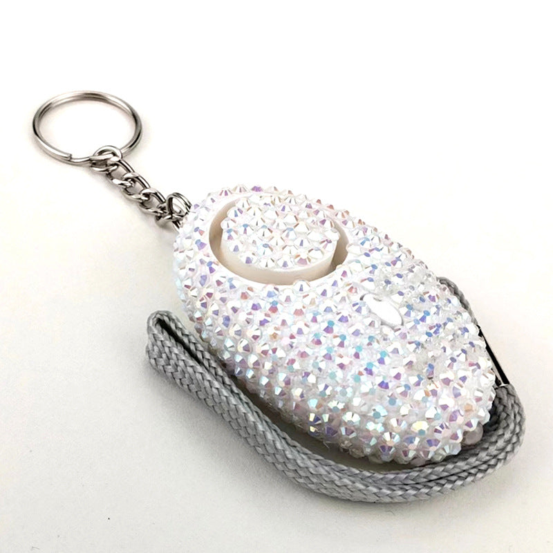 Wholesale Multifunctional Diamond Encrusted Plastic Keychain